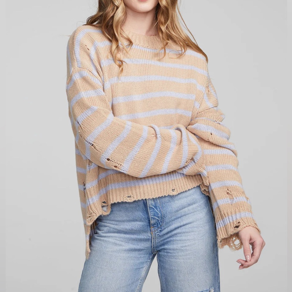 Chaser Brand Jax Fairfax Stripe Pullover